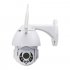 Security IP Camera 1920 1080P 2 Million Pixels Outdoor Waterproof Wireless WIFI Surveillance Camera white EU Plug