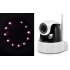 Security IP camera with HD resolution  pan and tilt control  and H 264 image compression