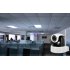 Security IP camera with HD resolution  pan and tilt control  and H 264 image compression