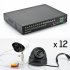 Security Surveillance DVR Kit supports 1080p  has 1TB HDD Included as well as 24 Channels in addition to twelve Indoor Cameras  twelve Outdoor Cameras