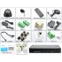 Security Surveillance DVR Kit supports 1080p  has 1TB HDD Included as well as 24 Channels in addition to twelve Indoor Cameras  twelve Outdoor Cameras