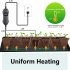 Seedling Heat Mats With Digital Thermostat Controller Plant Heating Mats For Seed Starting Brewing Breeding Greenhouses EU Plug 220 240V