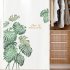 Self Adhesion Tropical Green Plant Pattern Wall Sticker Art Decal Home Decor B