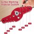 Self Centering Dowel Jig Kit With Scriber Straight Holes Wood Panel Hole Puncher Locator Professional Woodworking Joints Tool 6mm 8mm 10mm Drilling Doweling Gui
