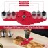 Self Centering Dowel Jig Kit With Scriber Straight Holes Wood Panel Hole Puncher Locator Professional Woodworking Joints Tool 6mm 8mm 10mm Drilling Doweling Gui