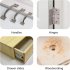 Self Centering Drill Bit Set  8pcs Center Drill Bit Set With Both Sides Holes  Hex Key  7 Replacement Drill Bits  High Speed Steel Hole Drilling Tool Kit Hinge 