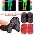 Self Heating Therapy Magnetic Socks Unisex Magnetic Therapy Massage Socks  red One size