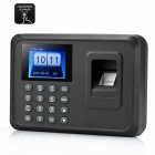 Self Service Fingerprint Time Attendance features a 2 4 Inch TFT Screen  600 Templates  100000 Capacity as well as Fingerprint and Password identification