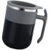 Self Stirring Coffee Mug Mixing Stainless Steel Cup for Office Home Coffee Tea Milk Drink black