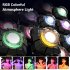 Selfie Light Camera Led Light With 3 Light Colors 24 26LM RGB Dynamic Mode 1000mAh Rechargeable Battery 230   Angle Rotation Fill Light For Makeup Picture D2Pro