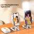 Selfie Light Camera Led Light With 3 Light Colors 24 26LM RGB Dynamic Mode 1000mAh Rechargeable Battery 230   Angle Rotation Fill Light For Makeup Picture D2Pro