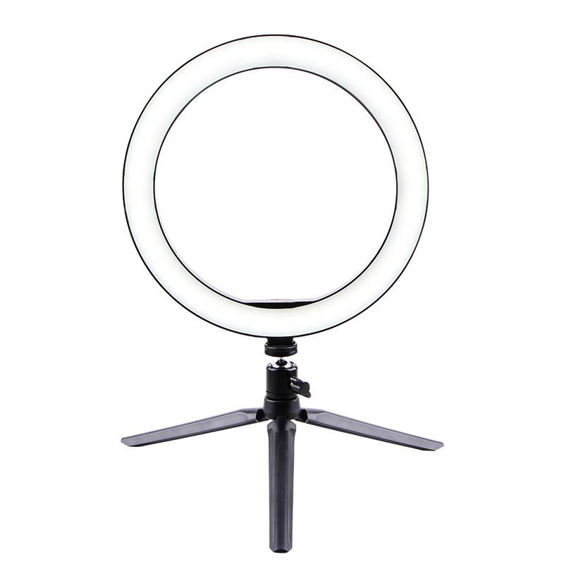 Selfie Ring Light LED Circle Light USB LED Desktop Lamp with Stand Dimmable LED Fill Light for Live Stream Photograph Desktop stand + 26cm fill light