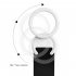 Selfie Ring Light Outdoor Portable Rechargeable Selfie Fill Light With 3 Color Temperatures And 5 Brightness Levels For Smart Phone Photography Camera Video Mak