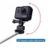 Selfie Stick Mobile Phone Holder Cellphone Tripod Artifact Rod For DJI Osmo Action Camera black