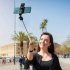Selfie Stick Tripod Sturdy Aluminium Alloy Phone Tripod Stand Portable Lightweight Handheld Phone Tripod Stand With Fill Light Compatible For Android IOS Device