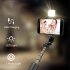 Selfie Stick Tripod Sturdy Aluminium Alloy Phone Tripod Stand Portable Lightweight Handheld Phone Tripod Stand With Fill Light Compatible For Android IOS Device