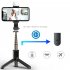 Selfie Stick Tripod Extendable Phones Selfie Extension Rod Portable Lightweight Phone Tripod Stand With Fill Light 360 Degree Rotation For Face Time Zoom Meetin