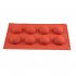 Semicircular Mousse Silicone Cake Mold Baking  Accessories Household Kitchen Tool 8 semicircle