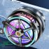 Semiconductor Mobile Phone Radiator Magnetic Game Cooler Cooling Fan For Tablet Phones Live Broadcast Bracket black