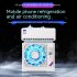 Semiconductor Mobile Phone Radiator Air Conditioner Heat Sink Large area Gaming Cooling Fan Cooler Accessories black