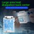 Semiconductor Mobile Phone Radiator Air Conditioner Heat Sink Large area Gaming Cooling Fan Cooler Accessories black