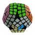 Sengso Magic Cube with Sticker Speed Cube Toy for Kids Adults black