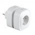 Set of two Smart WiFi Plugs with Type F sockets and let you remotely control your electronics via iOS or Android smartphone app  