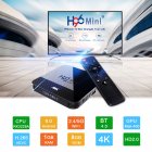 Set-top Box 1g/8g Dual Wifi 2.4/5.0g Bt4.0 Multimedia Player Smart Hd Set-top  Box black