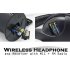 Set yourself free with wireless technology  Get these wireless headphones with receiver and MIC   FM radio all in one  and enjoy the total audio freedom 