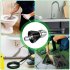 Sewer Cleaning Nozzle With Front Nozzle And 6 Rear Nozzles Stainless Steel Pressure Sewer Cleaning Pipe Drain Jetter Nozzle For Most Water Pipe Blockages 1 4   