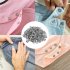 Sewing Button Hollow Piercing Ring Press Studs Earrings Snap Fastener Pliers Tool Set 100 Sewing Button  Pliers