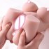 Sex Doll Male Masturbator Bust Doll Masturbation Device with 5 Suction 5 Vibration Modes Adult Sex Toys