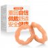 Sex Toys Penis Sleeve Scrotal Binding Ring Male Delay Ejaculation Penis Ring Cock Ring Chastity Cage Adult Product night Ring   Medium