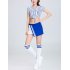 Sexy Football Girl Clothes Set Fashionable Cheerleaders Uniform Gift Souvenir
