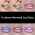 Sexy Liquid Lip Gloss Moisturizing Professional Long Lasting Mermaid Color Glitter Lipsick