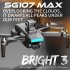 Sg107 Max Drone Wifi Professional 4k Hd Dual Camera Fpv 7 4v 2200mah Quadcopter Obstacle Avoidance RC Aircraft B