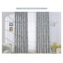 Shading Window Curtain with Branch Pattern for Bedroom Balcony Decoration As shown 2   2 7 meters high