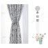 Shading Window Curtain with Branch Pattern for Bedroom Balcony Decoration As shown 2   2 7 meters high