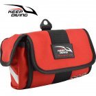 Shakeproof <span style='color:#F7840C'>Storage</span> <span style='color:#F7840C'>Bag</span> Diving <span style='color:#F7840C'>Bag</span> for Masks + Tubes Snorkels Quick Dry Portable Scuba Diving Accessories red_Free size