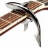 Shark Guitar Capo Zinc Alloy for Acoustic Electric Guitarra Bass  Gun black