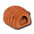 Sheep Shaped Pet Cat Dog Litter House Cat Bed Semi closed Cloth Solid Color Sleeping Bag Dark green 38 42 33cm