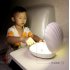 Shell Shape Projection Lamp Household Colorful Ambient Lighting USB Charge Night Light white