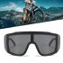 Shimano Outdoor Sport Glasses Fashion Large Frame Safety Driving Cycling Sunglasses Eyewear Goggles Transparent green mercury