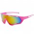 Shimano Outdoor Sports Sun Glasses Fashion Retro Vintage Safety Cycling Sunglasses Eyewear Goggles Black frame purple mercury