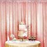 Shimmer Sequin Restaurant Curtain Wedding Photobooth Backdrop Party Photography Background Silver 120   180cm