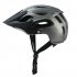 Shock proof Bicycle Helmet Integrated Molding Breathable Cycling Helmet for Man Woman Titanium gray L  58 62CM 