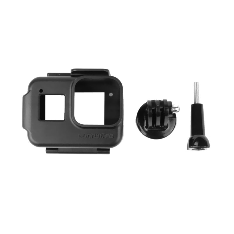 Shock-proof Plastic Frame Protective Case Shell Protector for GoPro Hero8 black