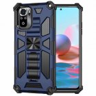 Shockproof Anti Fall Armor Phone  Case ,  with Metal Magnetic Bracket, Compatible For Redmi Note 9 Pro/9s/redmi Note 9/redmi Note 8 Pro/redmi Note 8/redmi 9/redmi 9a blue_Redmi NOTE 9 PRO/9S