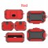Shockproof Headphone Case Non slip Sleeve Frame Compatible For Sennheiser Momentum True Wireless 3 Earbuds red