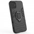 Shockproof Soft Phone Case with Ring Bracket Anti scratch Protector for iPhone 14ProMax